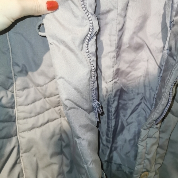 Vintage Purple Quilted Coat - Picture 8 of 15